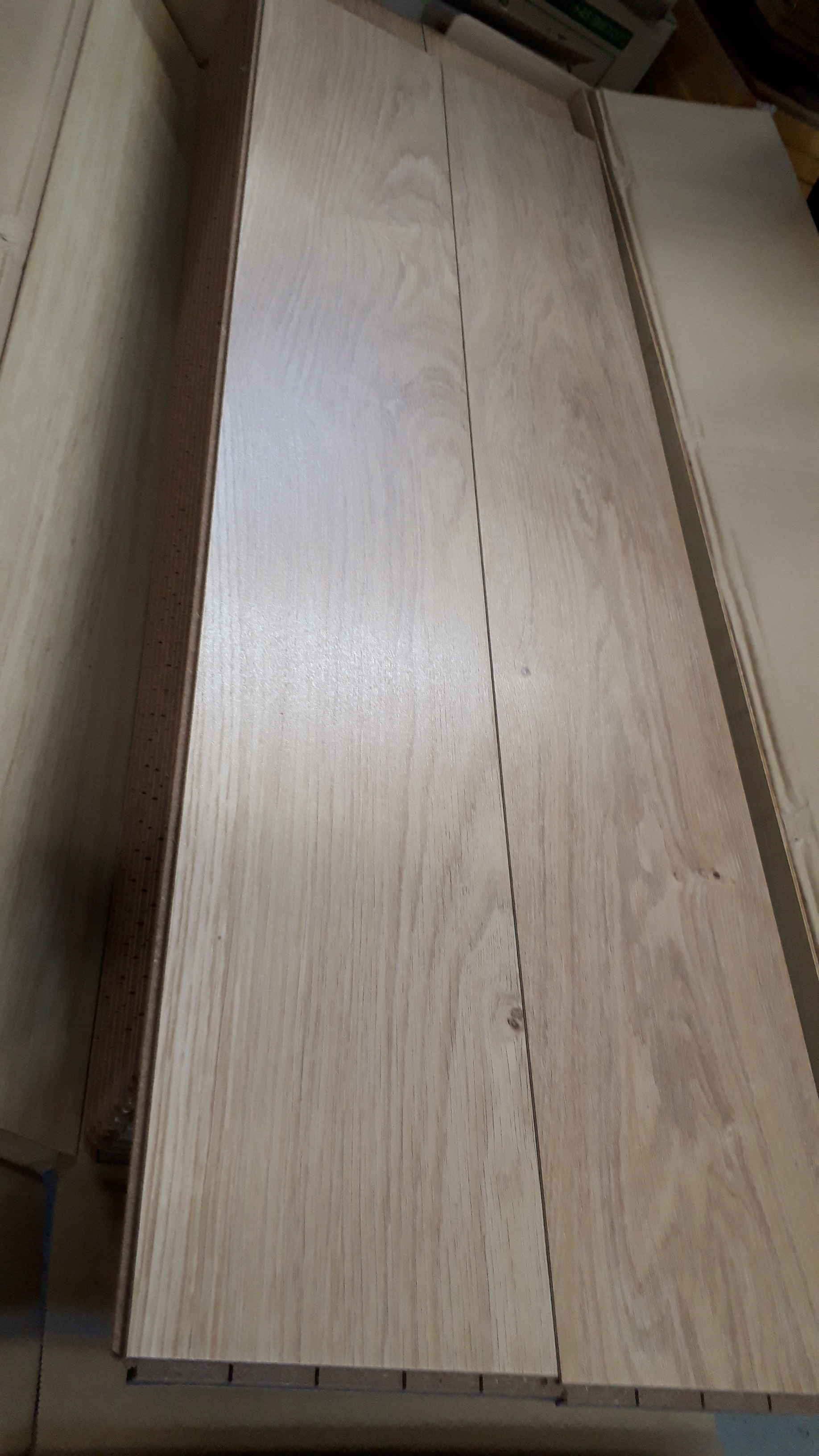 アウトレット 14ケース売り切り 直貼 防音フロア 化粧シート オーク柄 ライト色